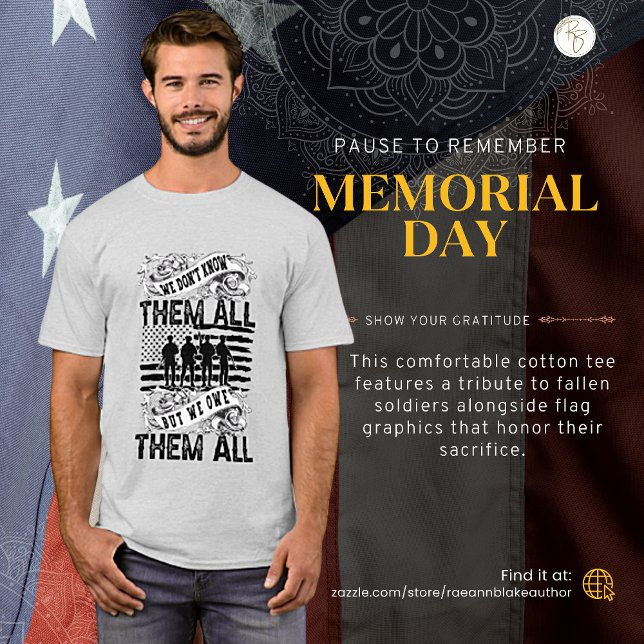 Camiseta do Dia da Memória (Criador carregado)