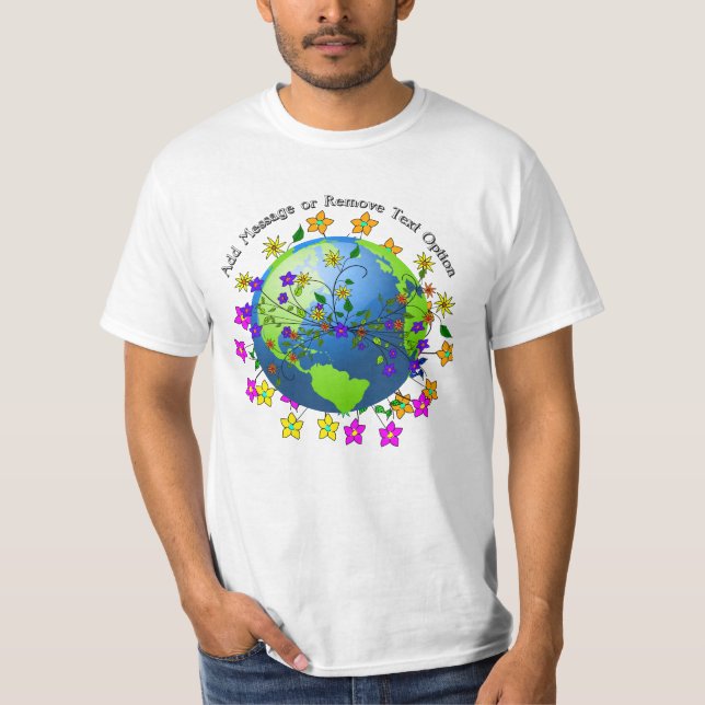 Camiseta do Dia da Terra (Frente)