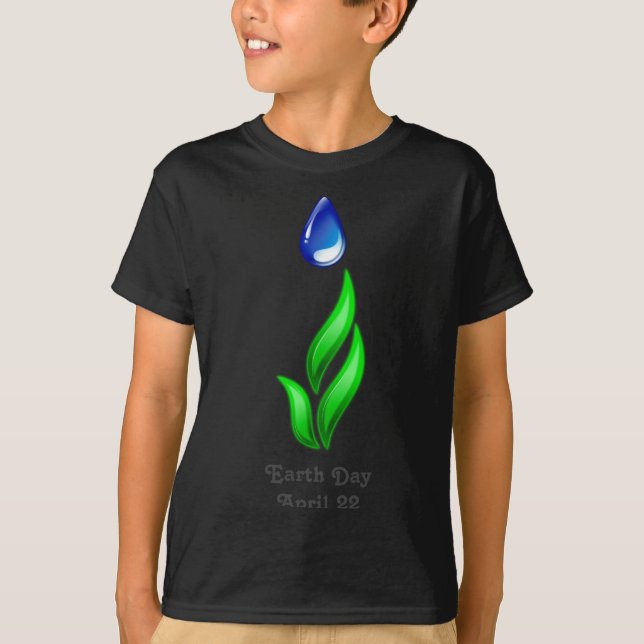Camiseta do Dia da Terra  (Frente)