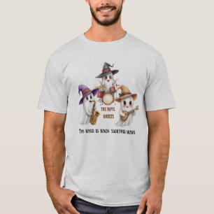 Camiseta do Dia das Bruxas - Banda fantasma The Re