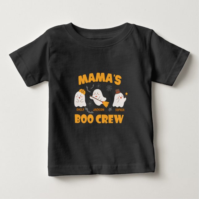Camiseta do Dia das Bruxas das Crianças da Mãe (Frente)