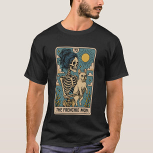 Camiseta do Dia das Bruxas do French Bulldog Esque