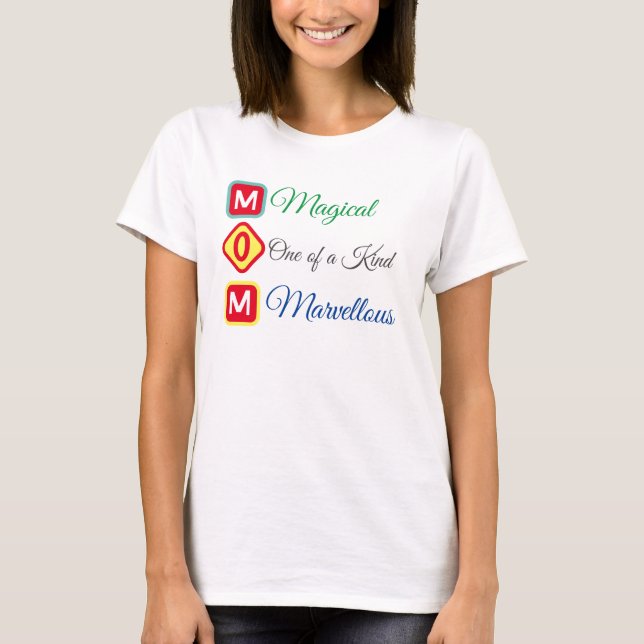 Camiseta do Dia das Mães Eu Amo Você Mamãe (Frente)