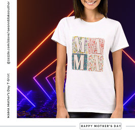 Camiseta do Dia das Mães MAMA