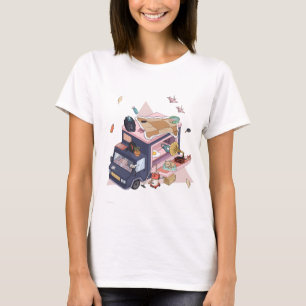 Camiseta do Dia das Mulheres com Movimento de Jorn