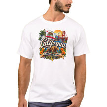 Camiseta do Dia de Admissão da Califórnia Presente