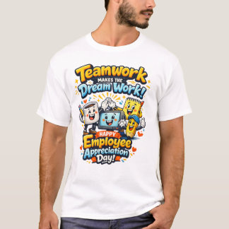 Camiseta do Dia de Apreciação dos Funcionários