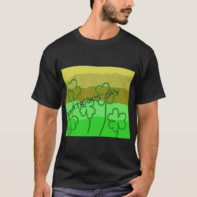 Camiseta do dia de São Patrício (Frente)