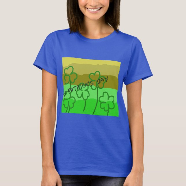 Camiseta do dia de São Patrício (Frente)