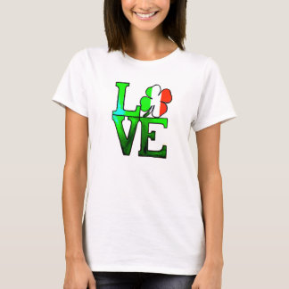 Camiseta do dia de São Patrício  AMOR