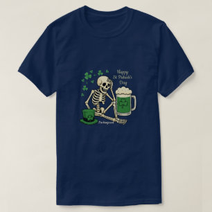 Camiseta do Dia de São Patrício da Cerveja Esquele