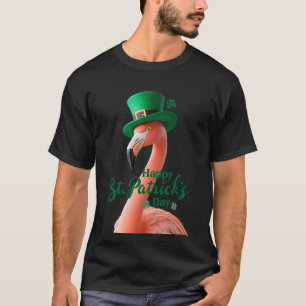 Camiseta do Dia de São Patrício do Flamingo Fl C