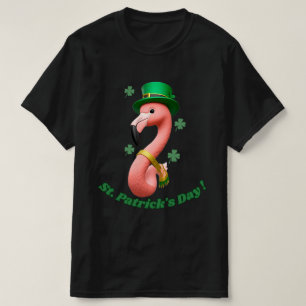 Camiseta do Dia de São Patrício do Flamingo   Fl I