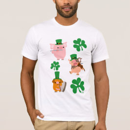 Camiseta do Dia de São Patrício para pequenos músi