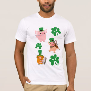 Camiseta do Dia de São Patrício para pequenos músi