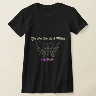 Camiseta do Dia do Melhor Amigo: Pinky Mão Celesti