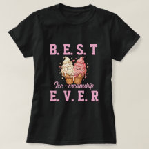 Camiseta do Dia do Melhor Amigo: Sorvete Bestie Fo