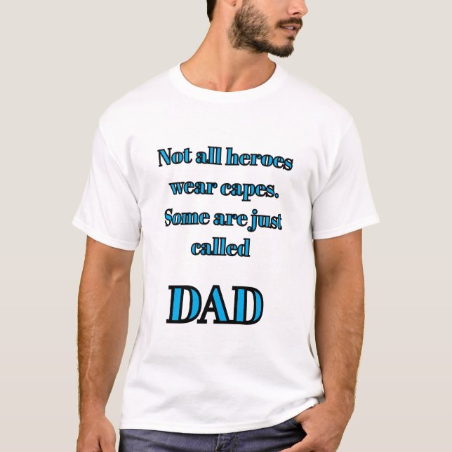 Camiseta do Dia do Papai (Frente)