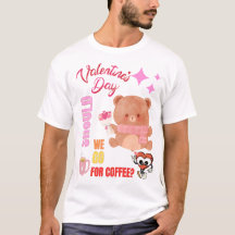 Camiseta do dia dos namorados fofa e divertida 