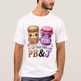 Camiseta do Dia dos Namorados PB & JE