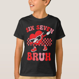 Camiseta do dia dos namorados Six seven 67 meme le