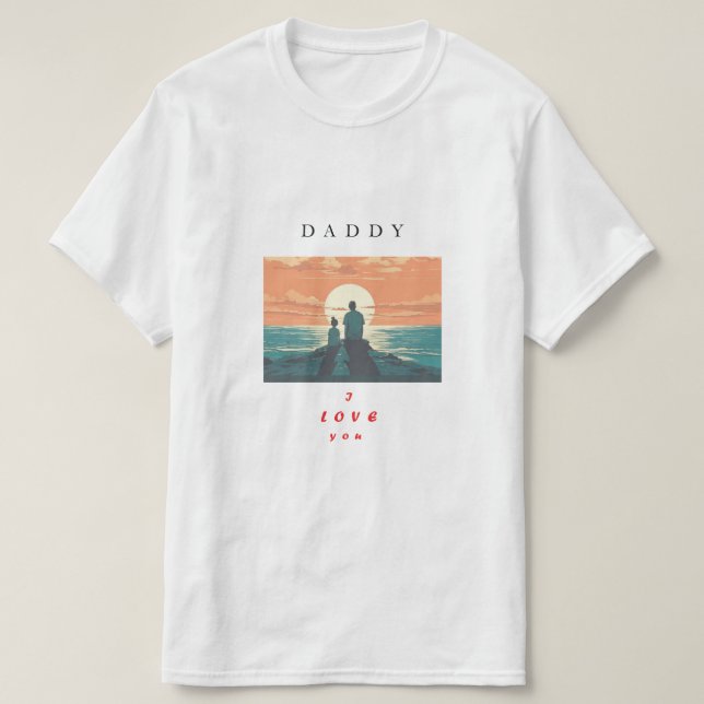 Camiseta do Dia dos Pais (Frente do Design)