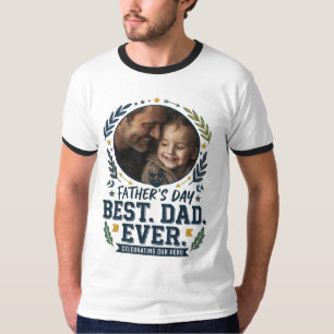Camiseta do Dia dos Pais com Foto Personalizada   