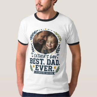 Camiseta do Dia dos Pais com Foto Personalizada |