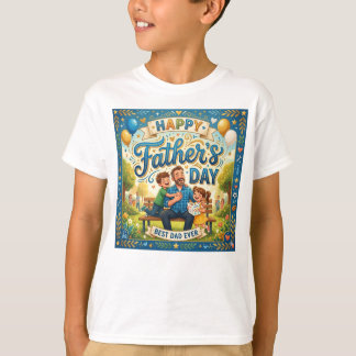 Camiseta do Dia dos Pais para crianças