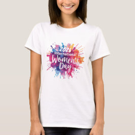Camiseta do Dia Internacional da Mulher 2026