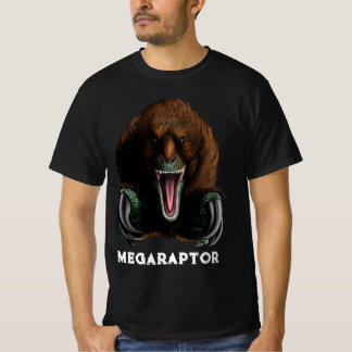 Camiseta do dinossauro Megaraptor