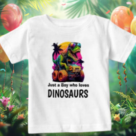 Camiseta do Dinossauro Perfeito para o seu Pequeno
