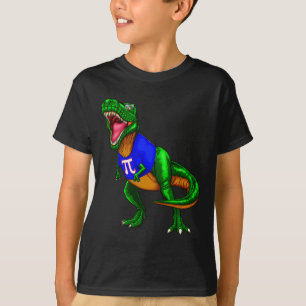 Camiseta do Dinossauro Rex do Dia do Pi Presente d