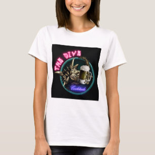 Camiseta do Diretor da Noite - O Mergulho "Beba em