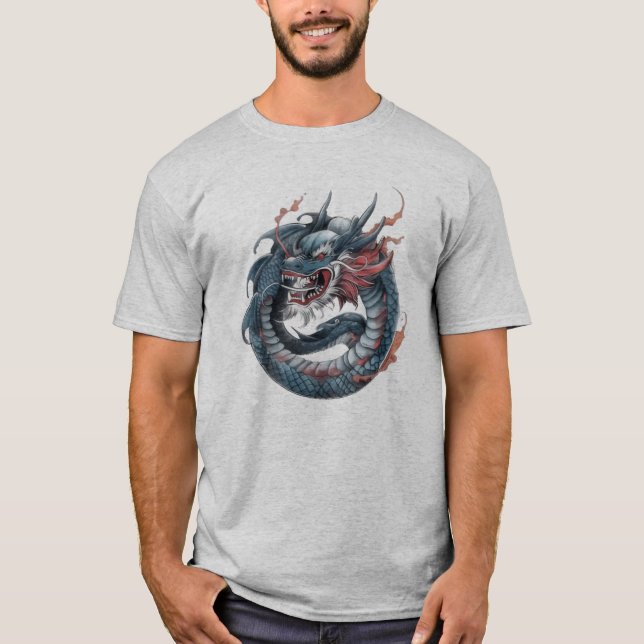 Camiseta do dragão (Frente)
