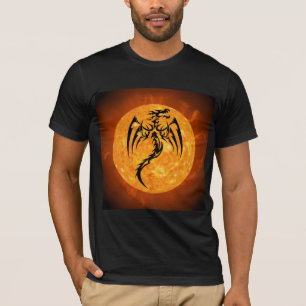 camiseta do dragão de incêndio