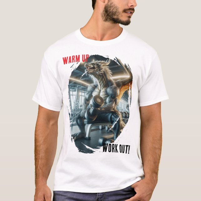 Camiseta do Dragon Gym (Frente)
