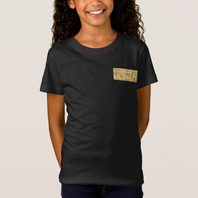 Camiseta do Egipto-Hieróglifos (Frente)