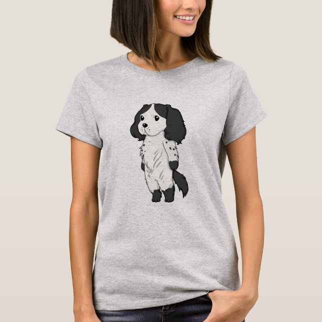 Camiseta do English Cocker Spaniel (Frente)