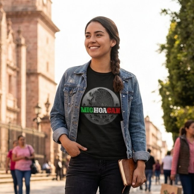 Camiseta do Estado das Mulheres de Michoacán Méxic (Women's Estado de Michoacan Mexico t-shirt)