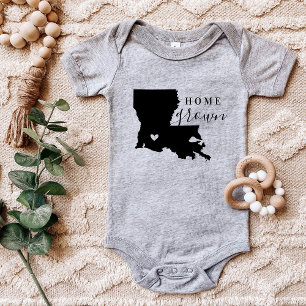 Camiseta do Estado de Cultivo Caseiro da Louisiana