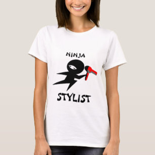 Camiseta do estilista de Ninja