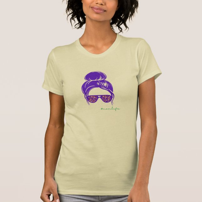 Camiseta do estilo de vida da mãe (Frente)