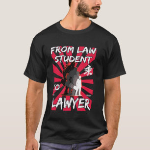 Camiseta Do estudante de Direito ao Advogado Funny Lawyer D