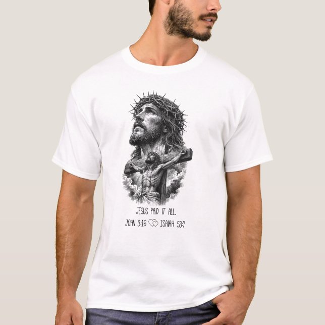 Camiseta do Evangelho de Jesus (Frente)