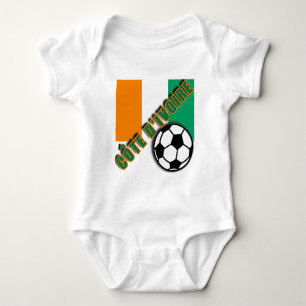 Camiseta do fã de futebol da COSTA D'IVOIRE da
