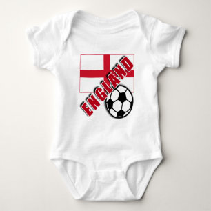 Camiseta do fã de futebol do mundo de INGLATERRA