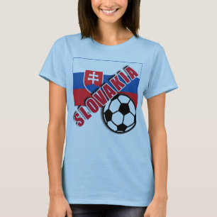 Camiseta do fã de futebol do mundo de SLOVAKIA