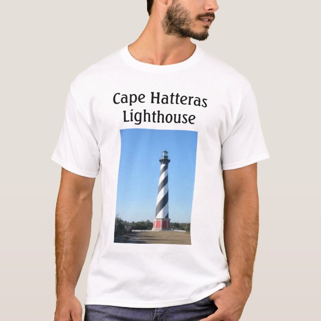Camiseta do Farol de Cabo Hatteras (Frente)