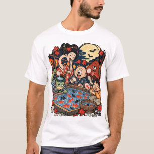 Camiseta do Festival de Colheita de Peixes Dourado